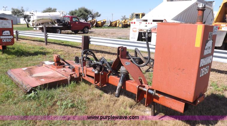 image for item J6893 Rhino DB150 off-set rotary mower
