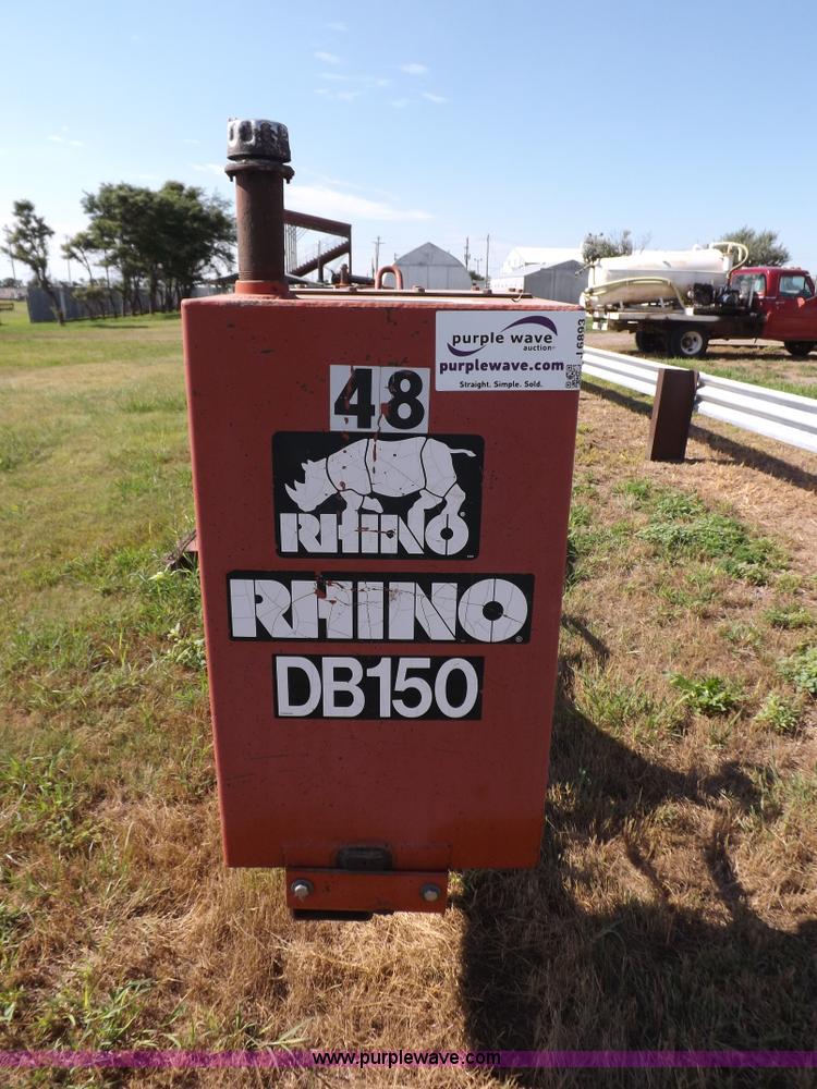 image for item J6893 Rhino DB150 off-set rotary mower