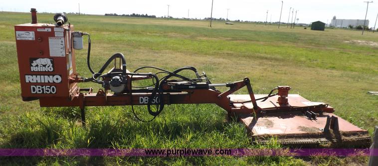 image for item J6894 Rhino DB150 off-set rotary mower