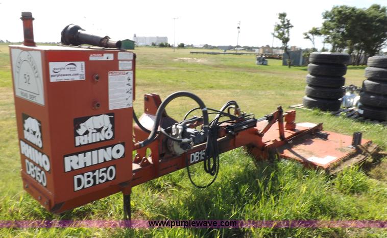 image for item J6894 Rhino DB150 off-set rotary mower