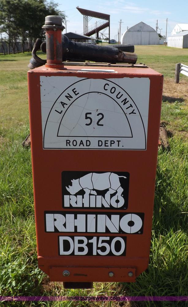 image for item J6894 Rhino DB150 off-set rotary mower