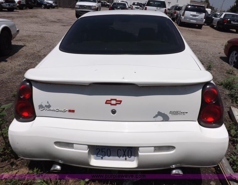 image for item J6926 2003 Chevrolet Monte Carlo SS