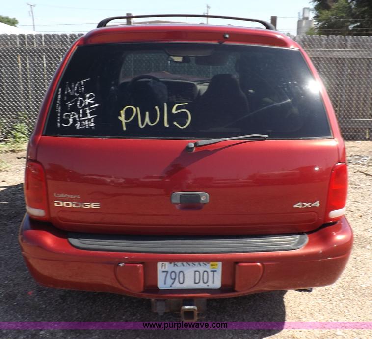 image for item J6931 2000 Dodge Durango SLT SUV