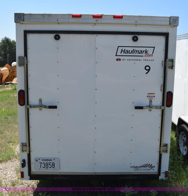 image for item J7915 2010 Haulmark enclosed cargo trailer