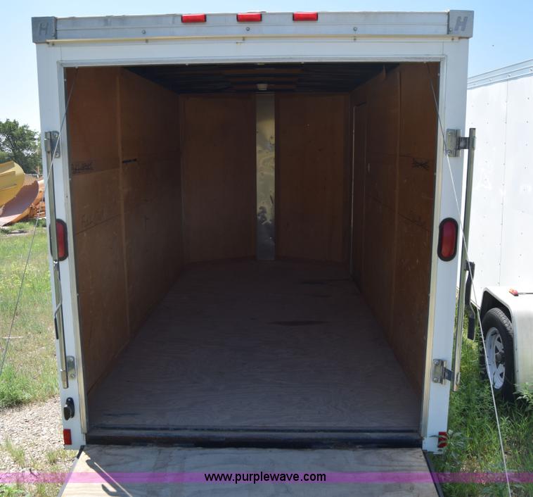 image for item J7915 2010 Haulmark enclosed cargo trailer