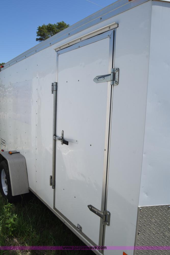 image for item J7915 2010 Haulmark enclosed cargo trailer