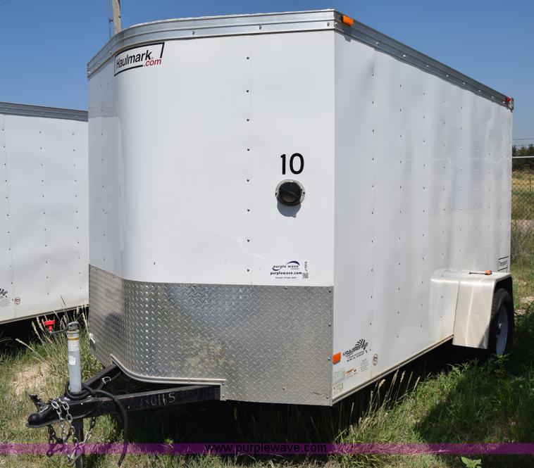 image for item J7916 2010 Haulmark enclosed cargo trailer
