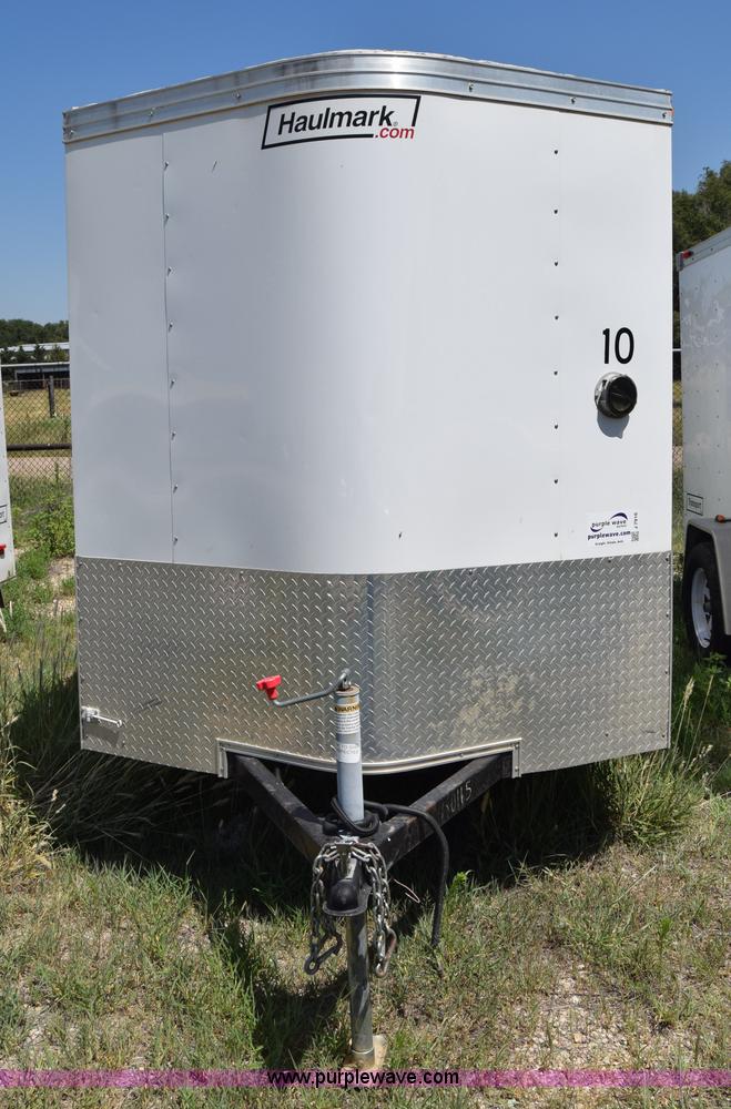 image for item J7916 2010 Haulmark enclosed cargo trailer