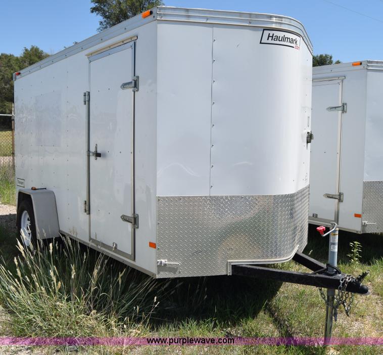 image for item J7916 2010 Haulmark enclosed cargo trailer