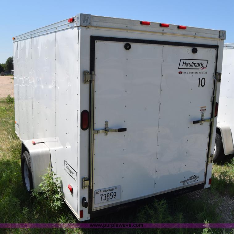 image for item J7916 2010 Haulmark enclosed cargo trailer
