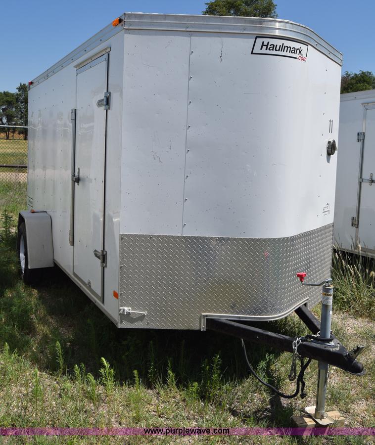 image for item J7917 2010 Haulmark enclosed cargo trailer