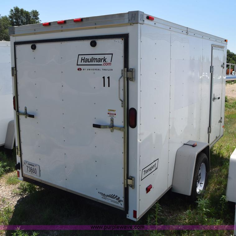image for item J7917 2010 Haulmark enclosed cargo trailer