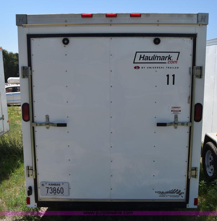image for item J7917 2010 Haulmark enclosed cargo trailer