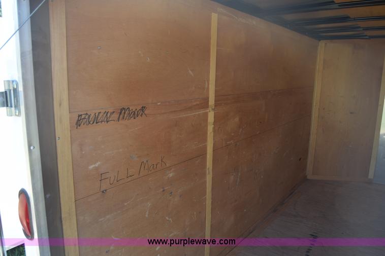 image for item J7917 2010 Haulmark enclosed cargo trailer