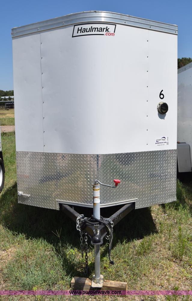 image for item J7918 2010 Haulmark enclosed cargo trailer