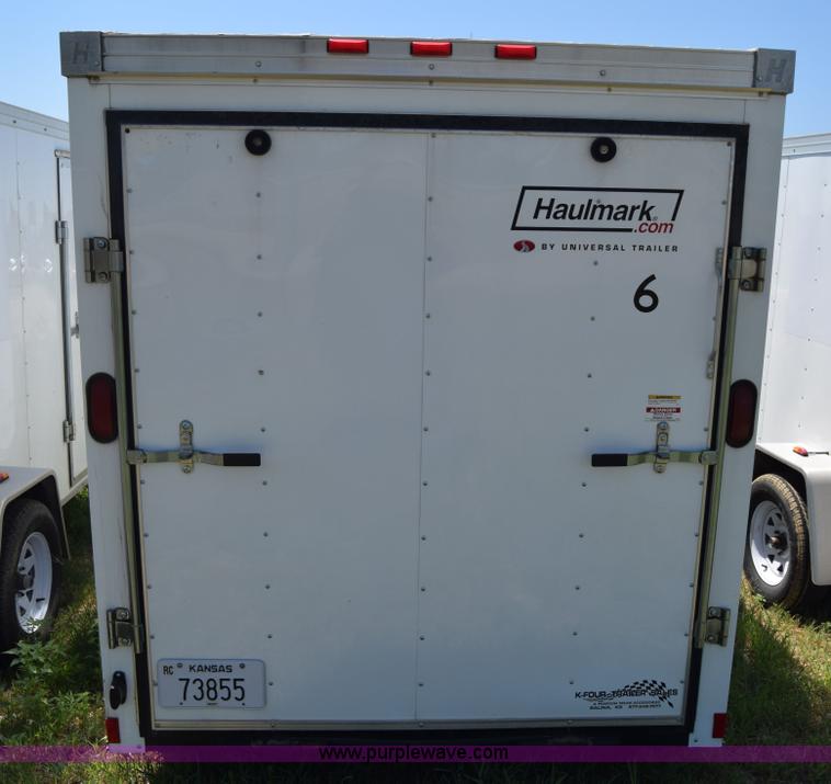 image for item J7918 2010 Haulmark enclosed cargo trailer