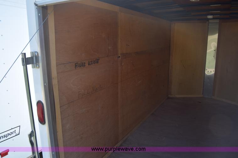 image for item J7918 2010 Haulmark enclosed cargo trailer