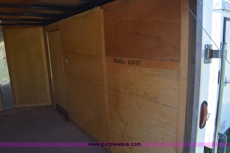 image for item J7918 2010 Haulmark enclosed cargo trailer