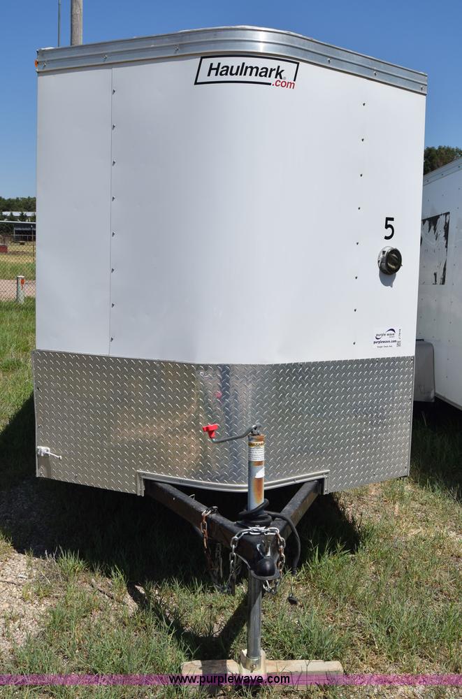 image for item J7919 2010 Haulmark enclosed cargo trailer