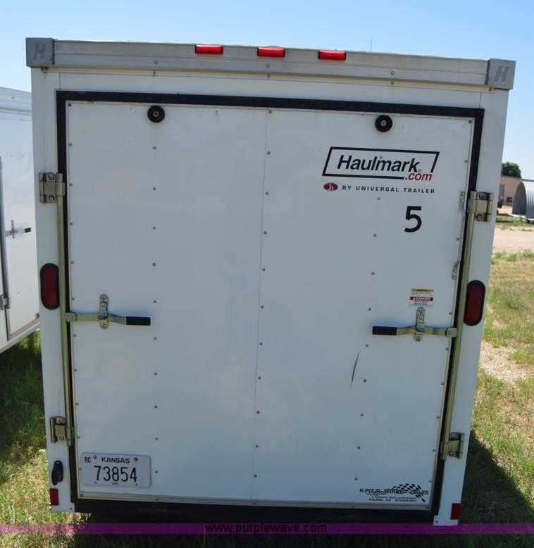 image for item J7919 2010 Haulmark enclosed cargo trailer