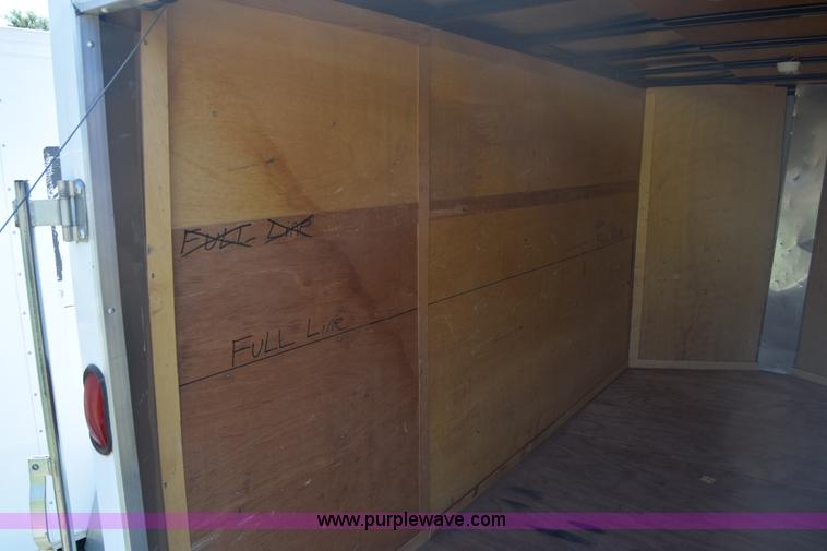 image for item J7919 2010 Haulmark enclosed cargo trailer