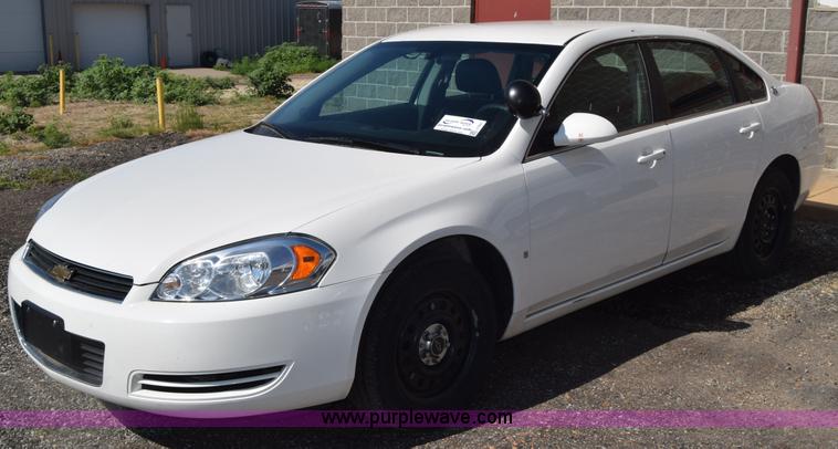 image for item J7921 2008 Chevrolet Impala Police