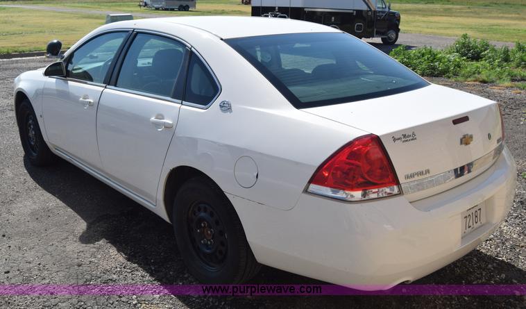 image for item J7921 2008 Chevrolet Impala Police