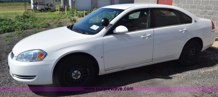 image for item J7921 2008 Chevrolet Impala Police