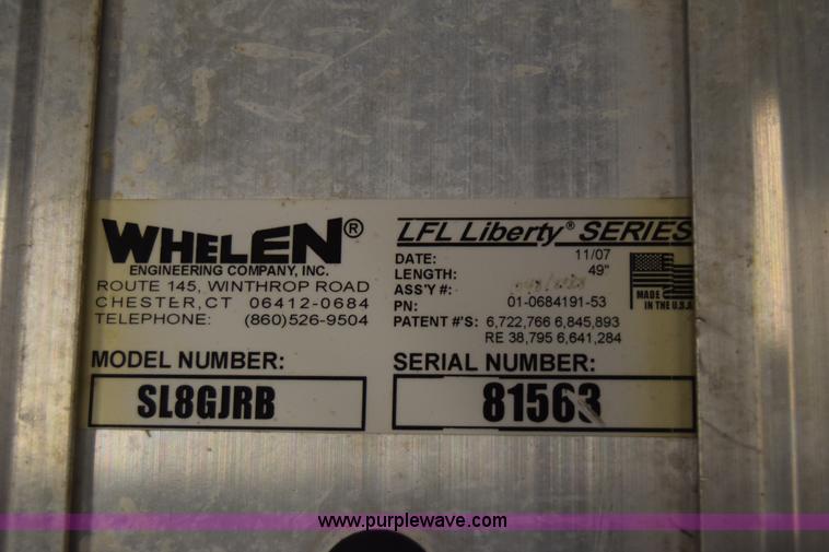 image for item J7923 Whelen light bar