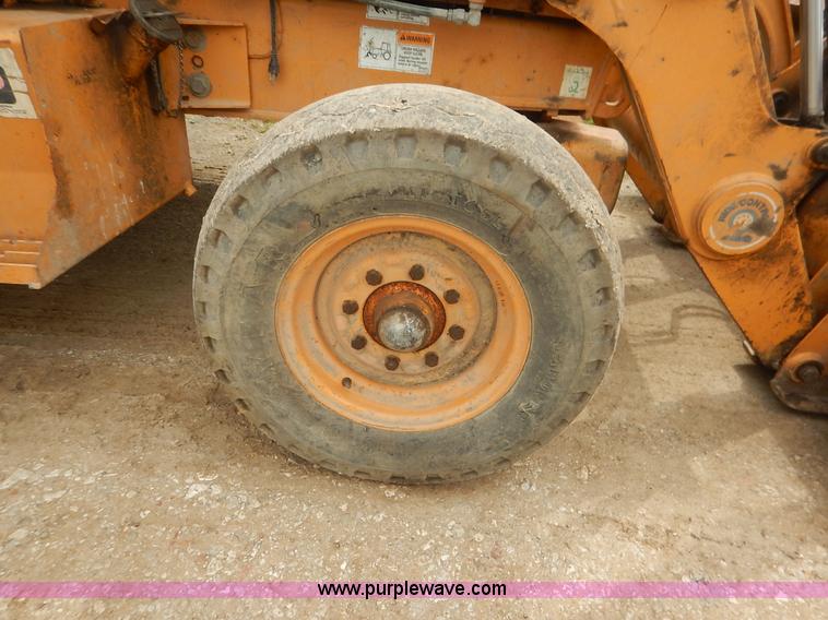 image for item K1547 2001 Case 580 Super M backhoe
