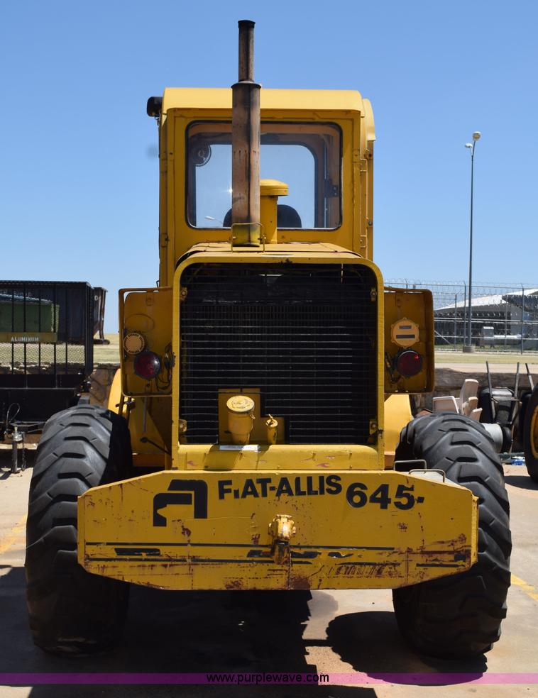 image for item K6177 Fiat-Allis 645 wheel loader