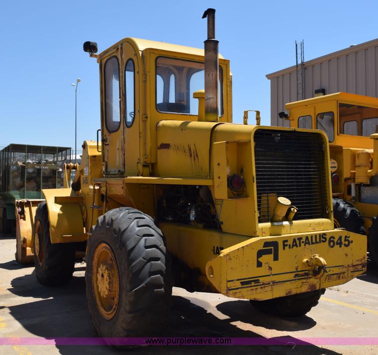image for item K6177 Fiat-Allis 645 wheel loader