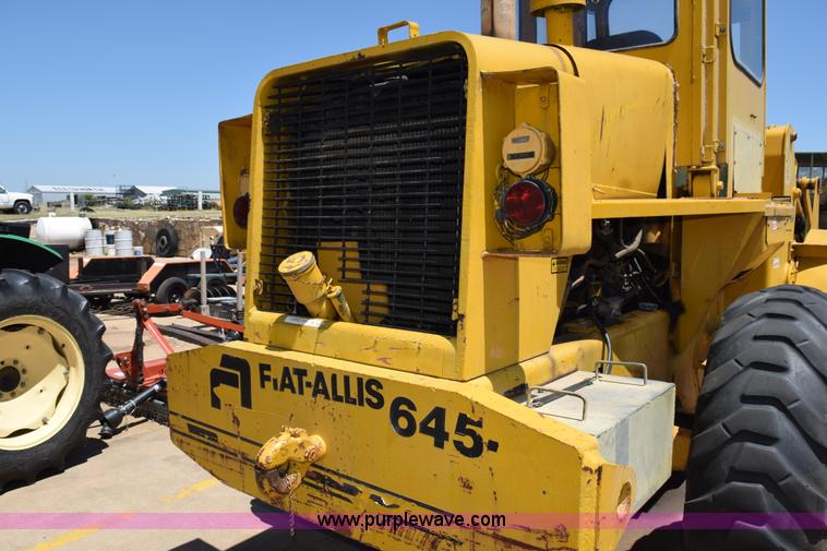 image for item K6177 Fiat-Allis 645 wheel loader