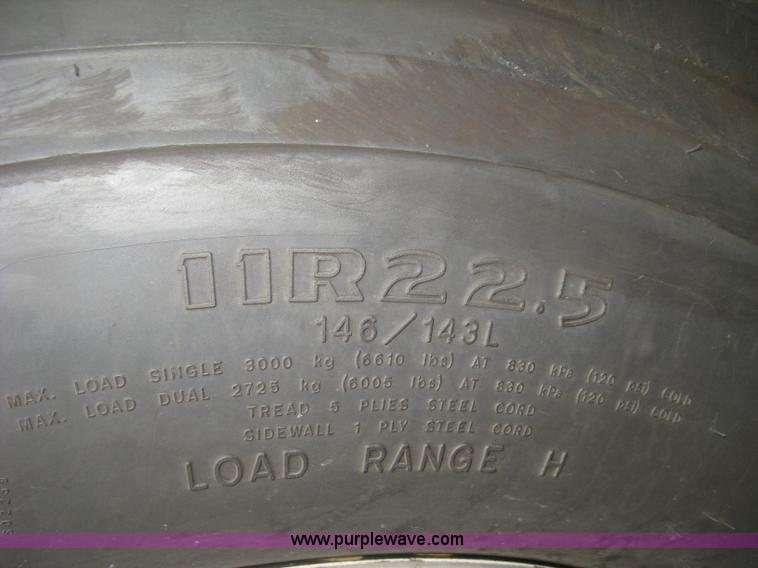 image for item K8714 1995 International 4900 pumper fire truck