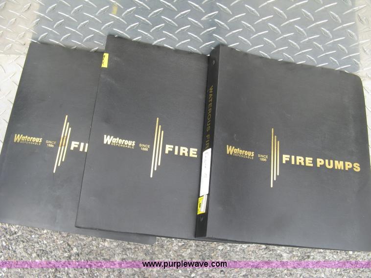 image for item K8714 1995 International 4900 pumper fire truck