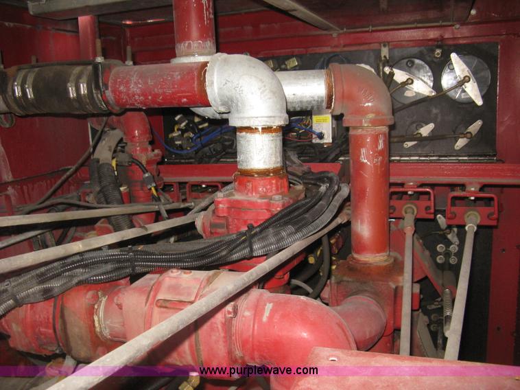 image for item K8714 1995 International 4900 pumper fire truck