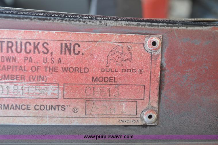 image for item BM9329 1993 Mack CH613 dump truck