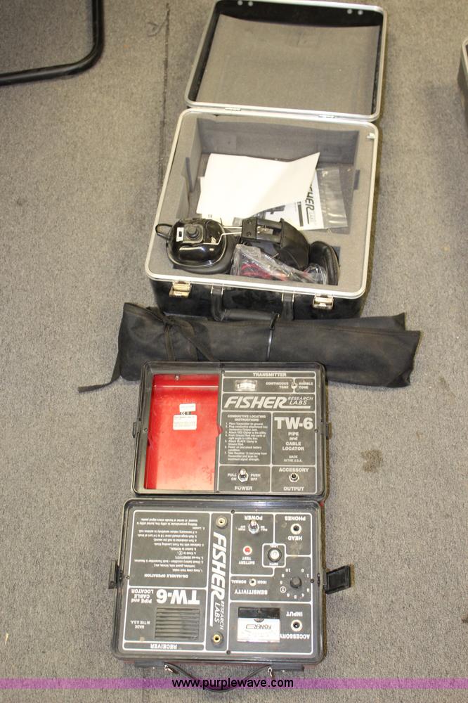 image for item BQ9350 Fisher TW-6 pipe and cable locator