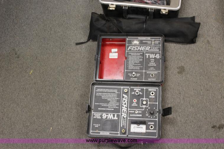 image for item BQ9350 Fisher TW-6 pipe and cable locator