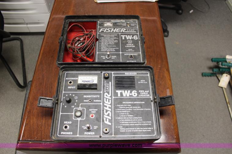 image for item BQ9353 (3) Fisher Tw-6 pipe and cable locators