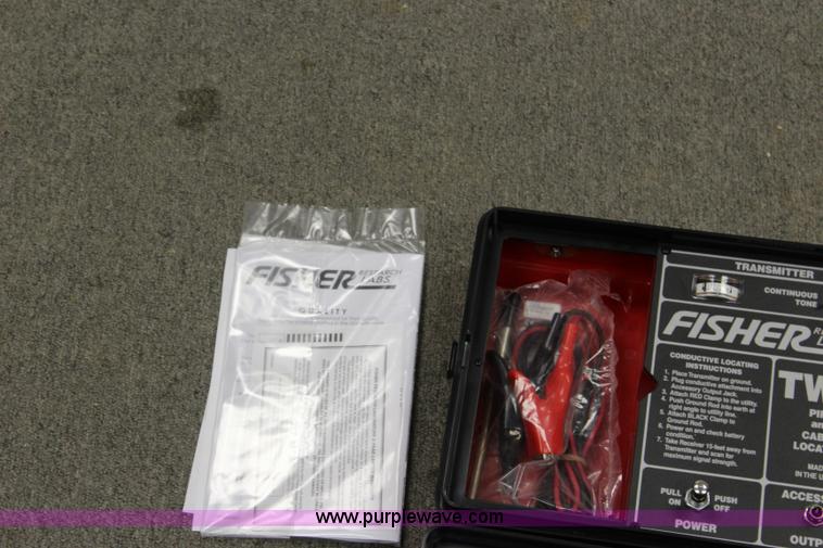 image for item BQ9356 (2) Fisher TW-6 pipe and cable locators