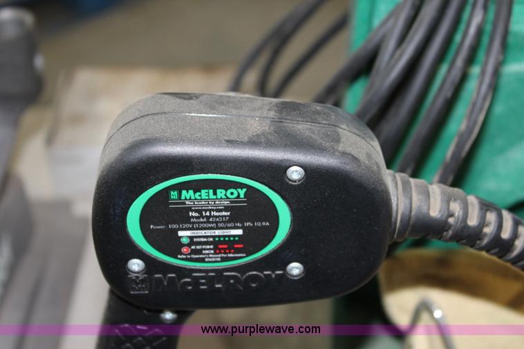 image for item BQ9446 McElroy No 14 Pitbull fusion machine