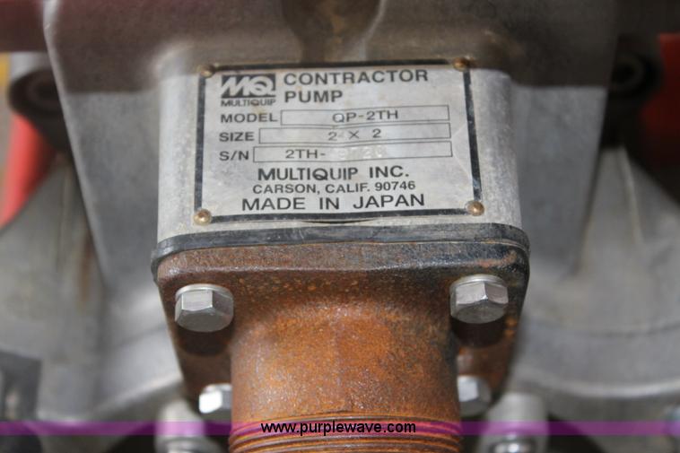 image for item BQ9453 Multiquip 2" trash pump