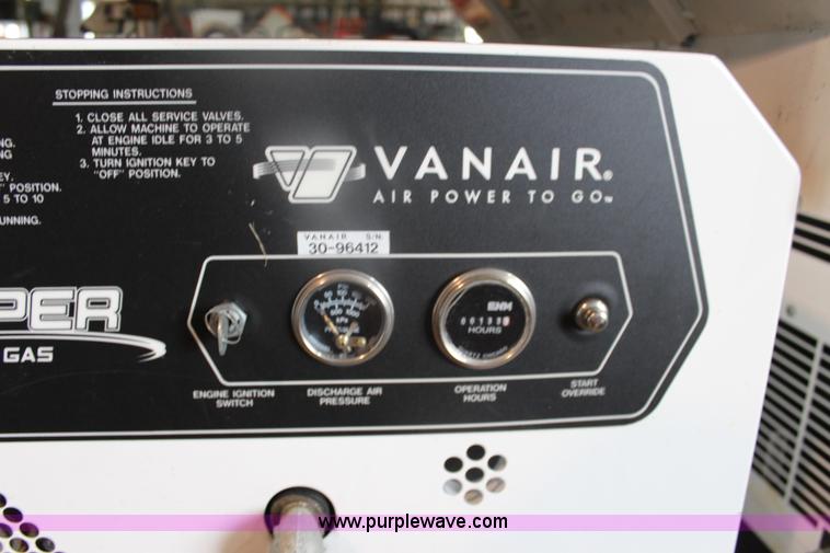 image for item BQ9456 Vanair Viper 70 air compressor