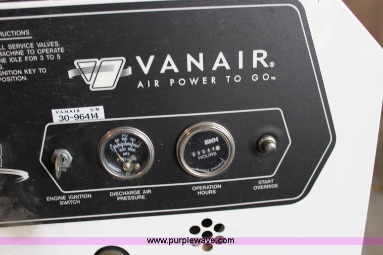 image for item BQ9458 Vanair Viper 70 air compressor
