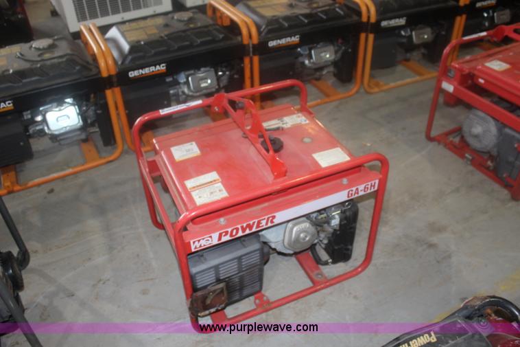 image for item BQ9475 Multiquip GA-6HB generator