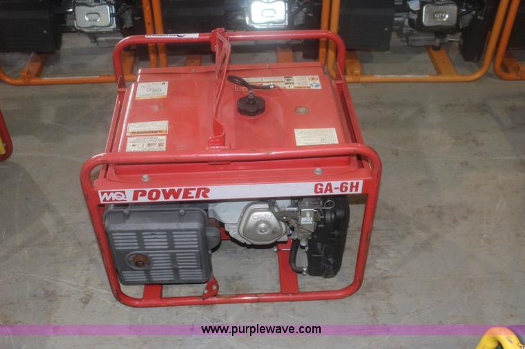 image for item BQ9476 Multiquip GA-6HB generator