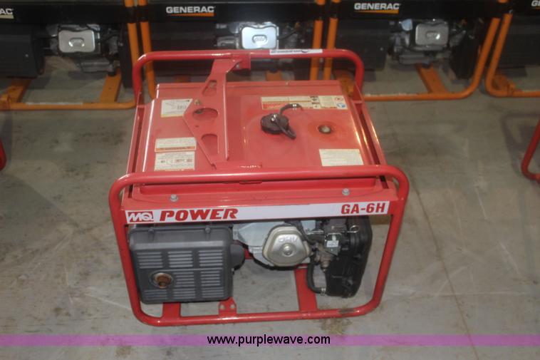 image for item BQ9478 Multiquip GA-6HB generator