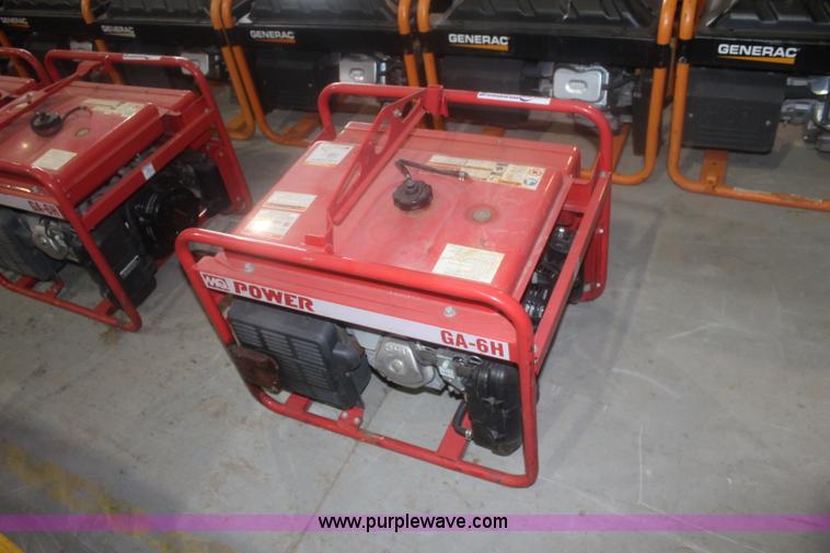 image for item BQ9479 Multiquip GA-6HB generator