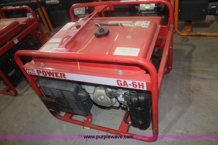image for item BQ9480 Multiquip GA-6HB generator